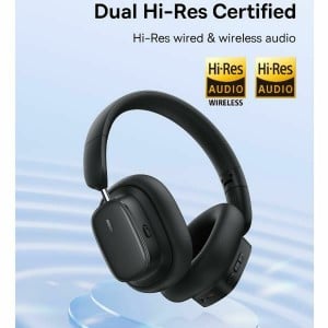 Bluetooth-Kopfhörer Baseus A00050402113-00 Schwarz