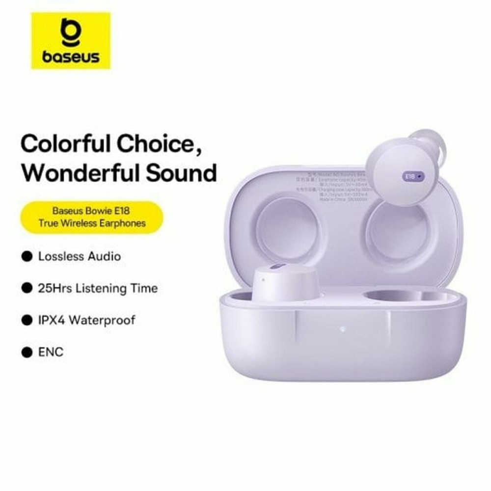 Casques avec Microphone Baseus A00023800533-00 Pourpre