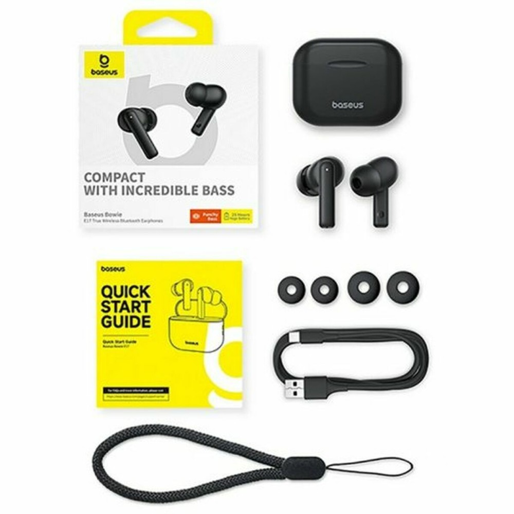 Casque Baseus A00072200113-Z1 Noir