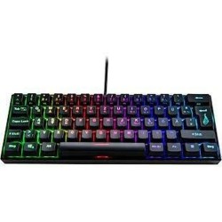 Keyboard Verbatim KP-X1 Black Spanish Qwerty