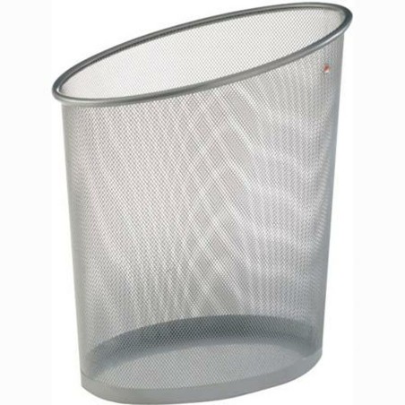 Rubbish Bin Archivo 2000 MESHCORB M Grey Steel 18 L