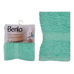 Badetuch Berilo 5312 türkis 80 % Baumwolle 20 % Polyester 50 x 90 cm (6 Stück)