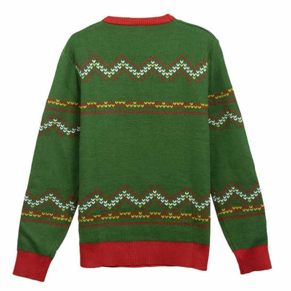 Herren Pullover The Grinch grün S