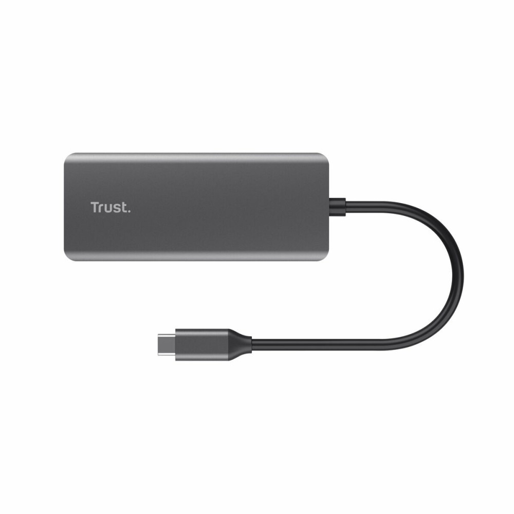 Hub USB Trust 24968 Silberfarben 20 cm