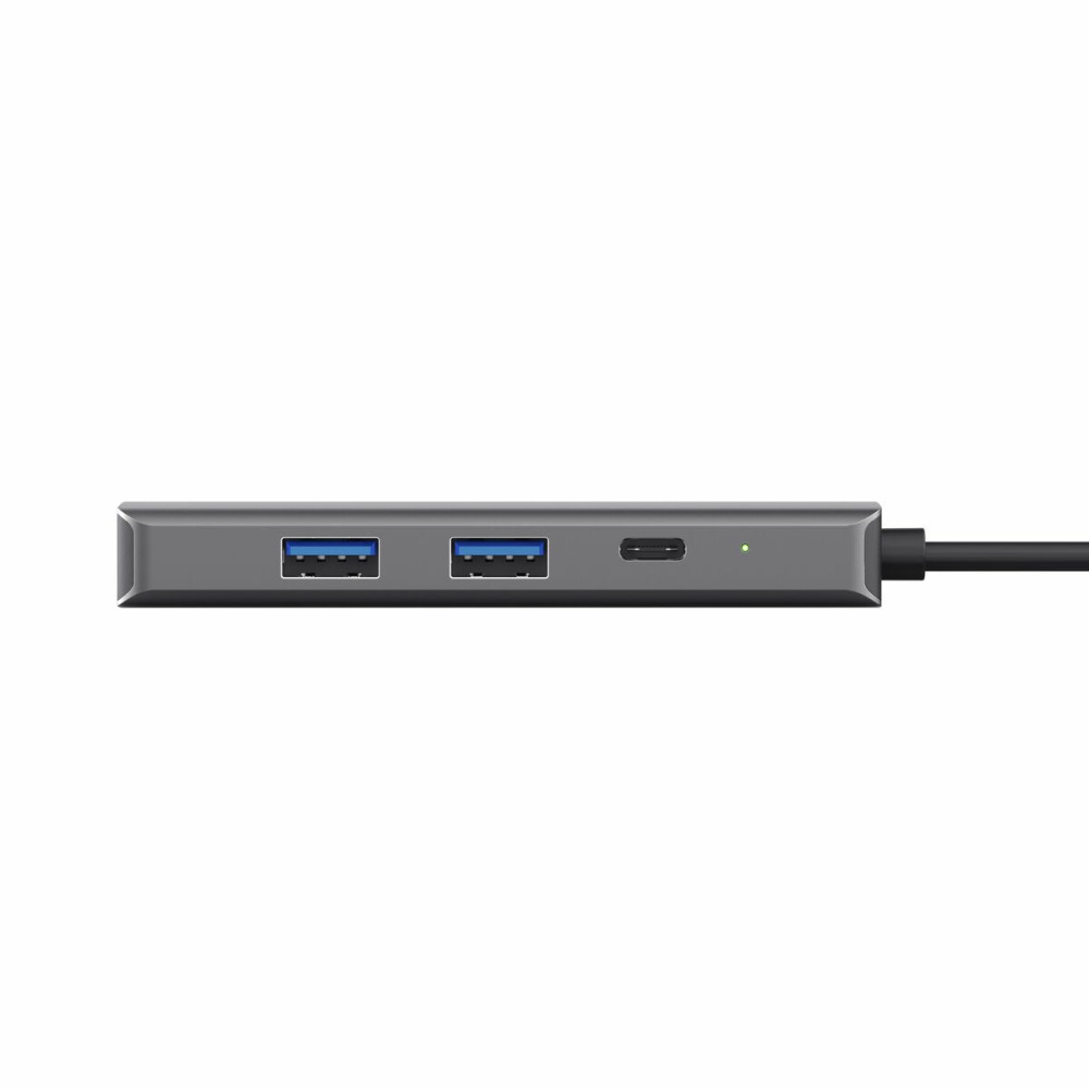 Hub USB Trust 24968 Silberfarben 20 cm