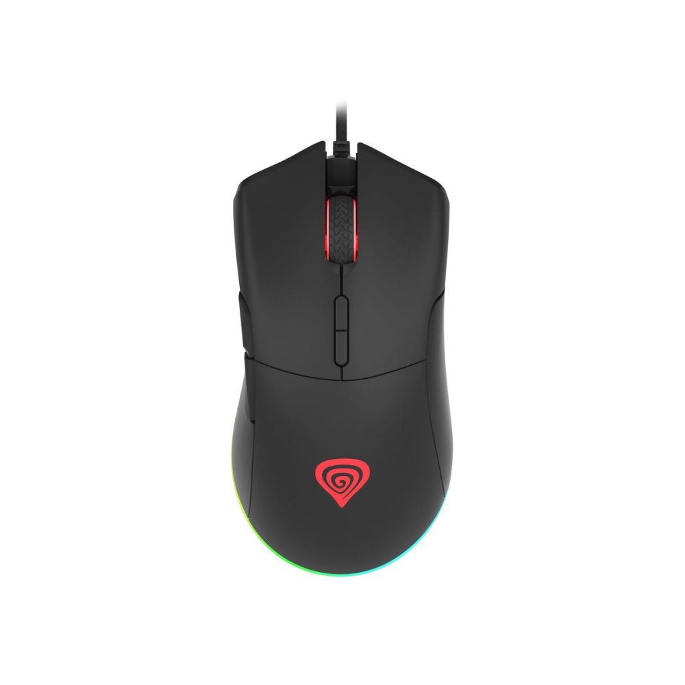 Mouse Genesis NMG-1771 Schwarz Bunt 6400 dpi