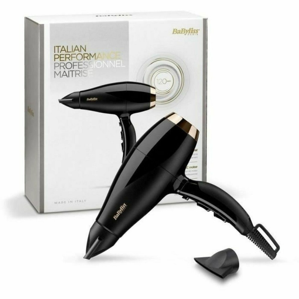 Föhn Babyliss Super Pro 2300 Schwarz Gold 2300 W