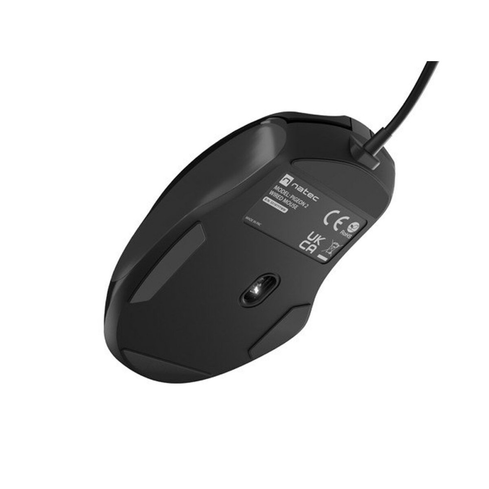 Souris Natec PIGEON 2 Noir
