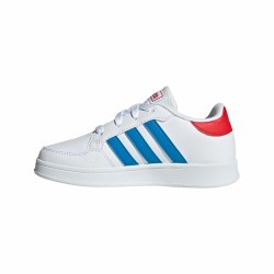 Sports Shoes for Kids Adidas Breaknet  White