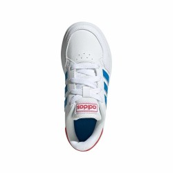 Sports Shoes for Kids Adidas Breaknet  White