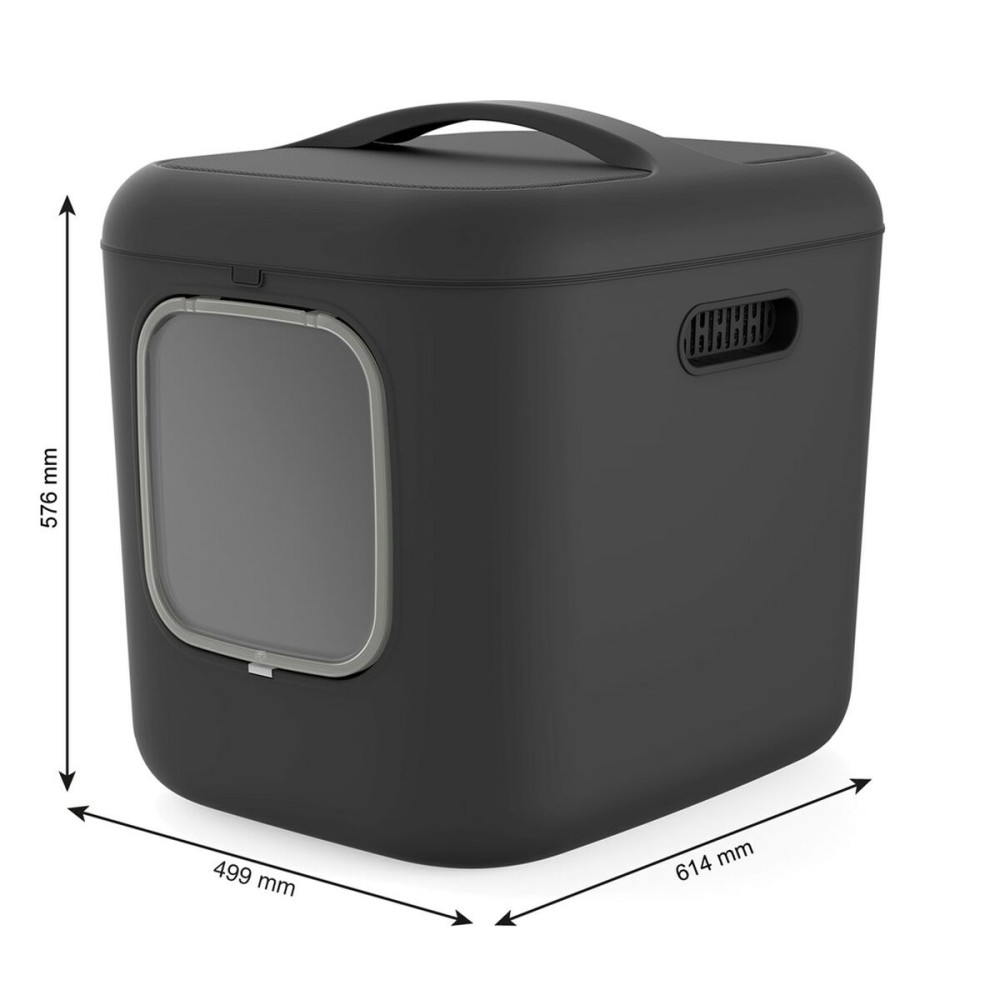 Katzentoilette Rotho Biala XL anthracite Anthrazit Kunststoff