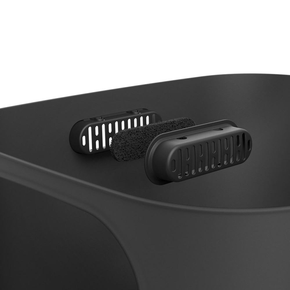 Cat Litter Box Rotho Biala XL anthracite Anthracite Plastic
