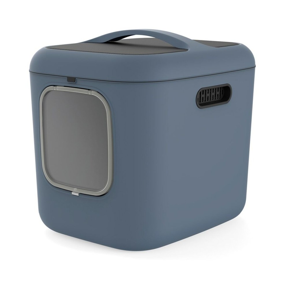 Bac à litière pour chats Rotho Biala XL Bleu Plastique