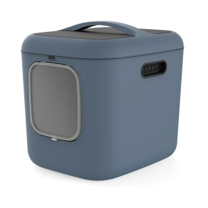 Bac à litière pour chats Rotho Biala XL Bleu Plastique