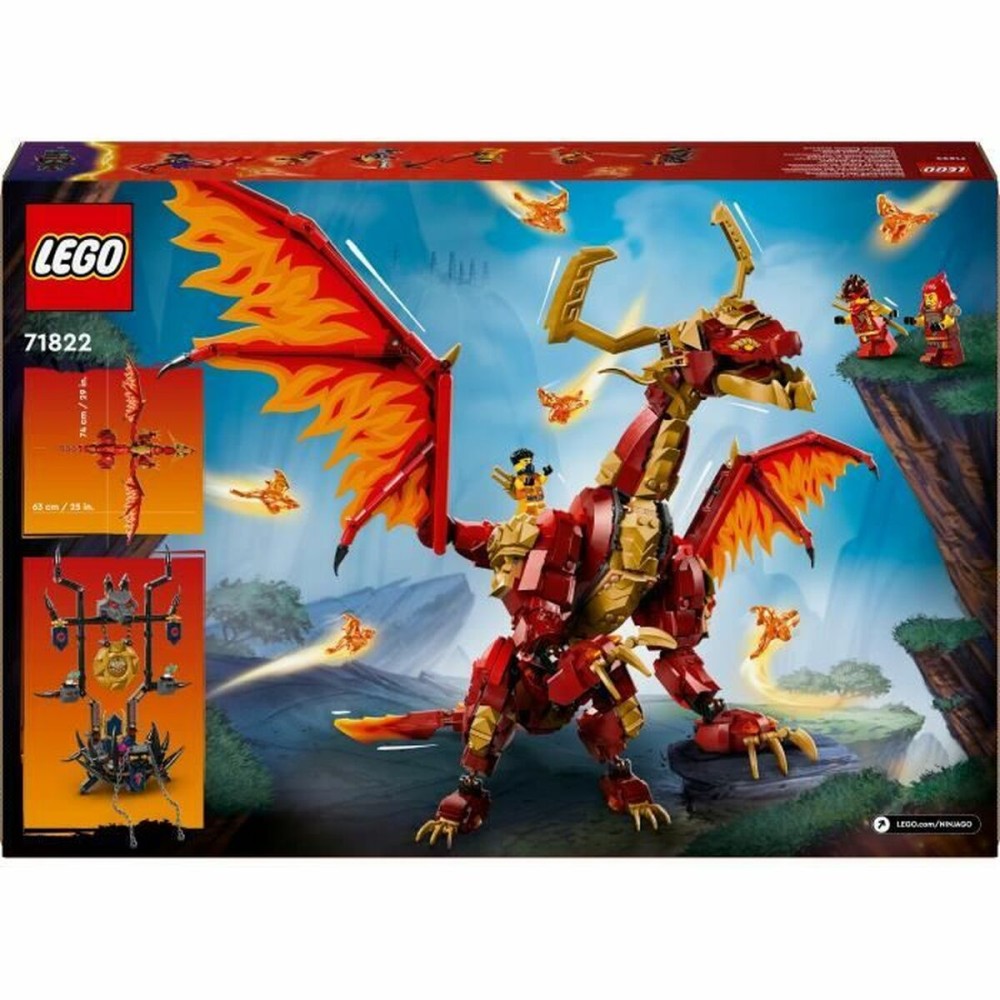 Construction set Lego Fuente Dragón de Movimiento Multicolour