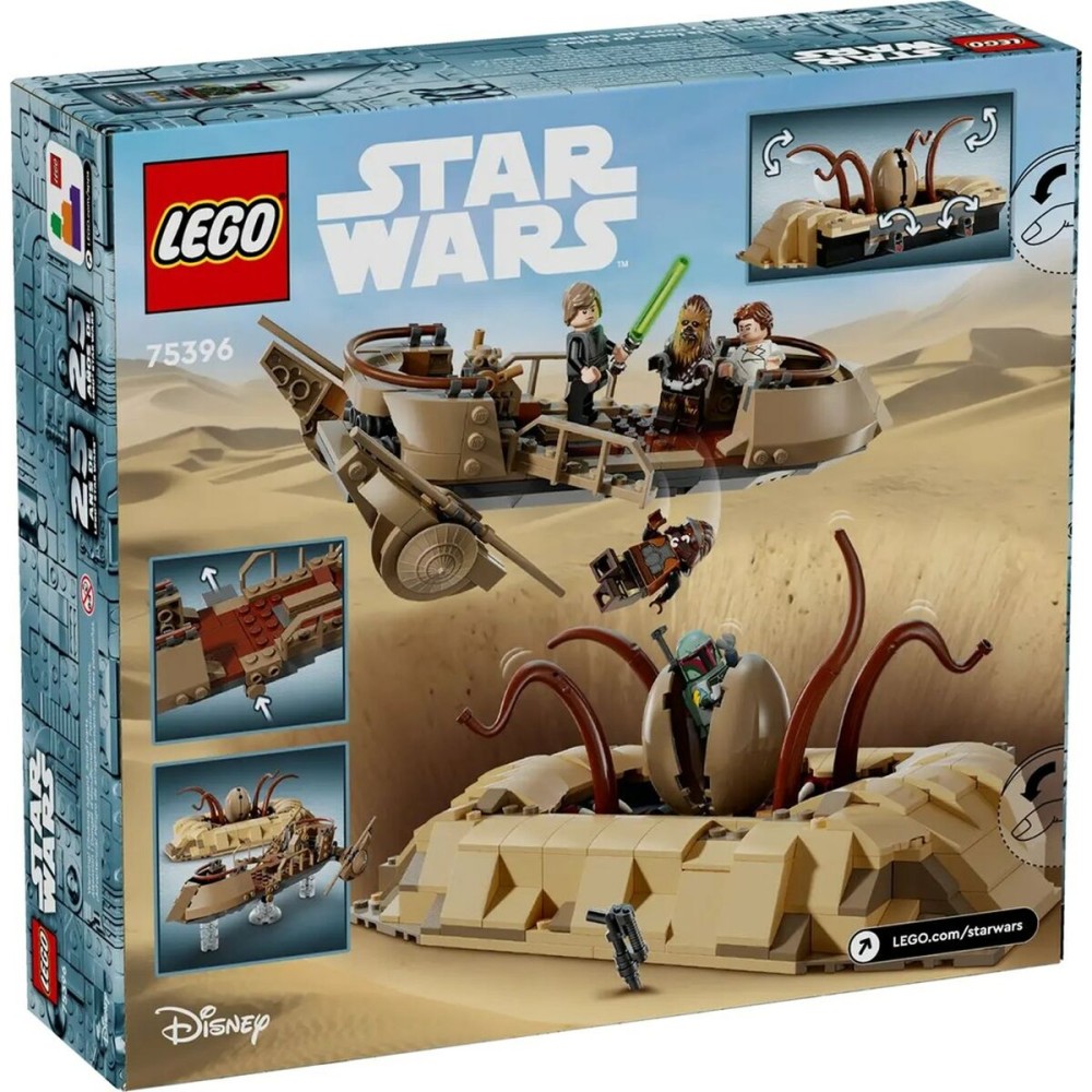 Set de construction Lego Barcaza del desierto y guarida sarlacca Multicouleur