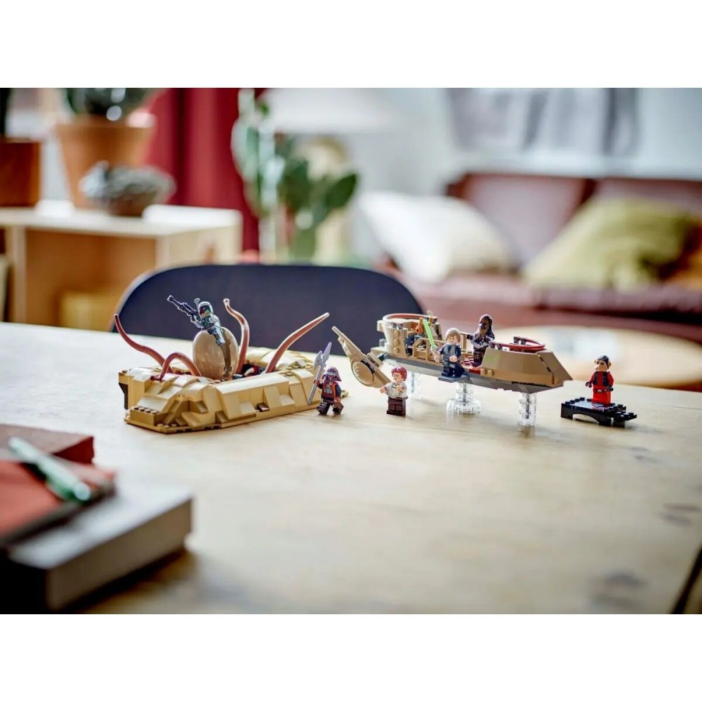 Konstruktionsspiel Lego Barcaza del desierto y guarida sarlacca Bunt