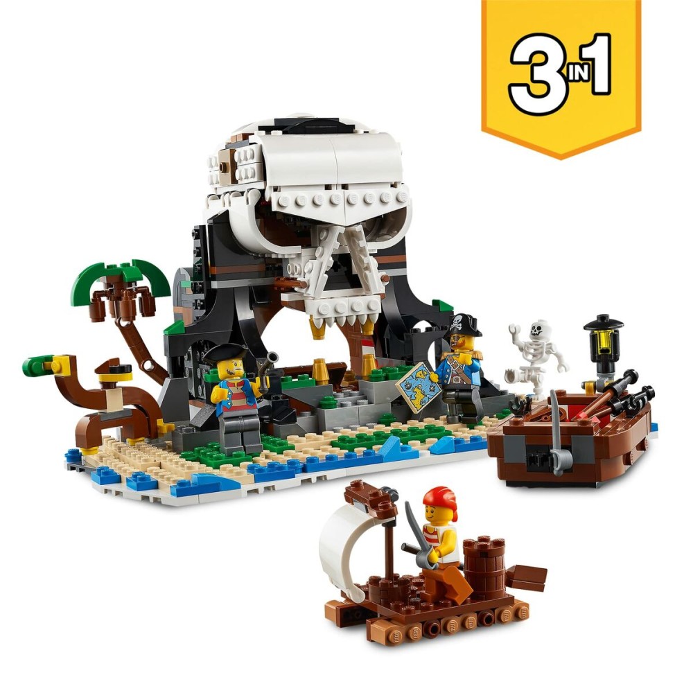 Construction set Lego 31109 Barco Pirata White Multicolour Bronze 3-in-1 1260 Pieces
