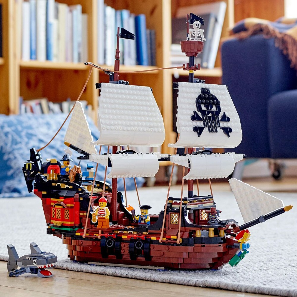 Construction set Lego 31109 Barco Pirata White Multicolour Bronze 3-in-1 1260 Pieces