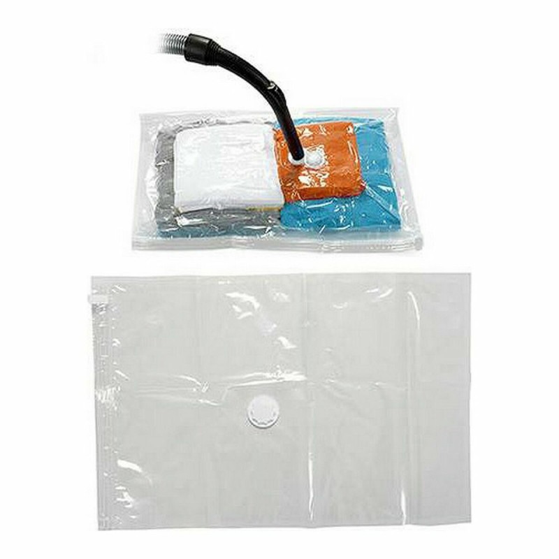 Vacuum Bags Kipit 54204 Transparent Plastic 60 x 80 cm (12 Units)