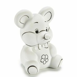 Money box 8 x 12,5 x 9,5 cm Ceramic (12 Units)