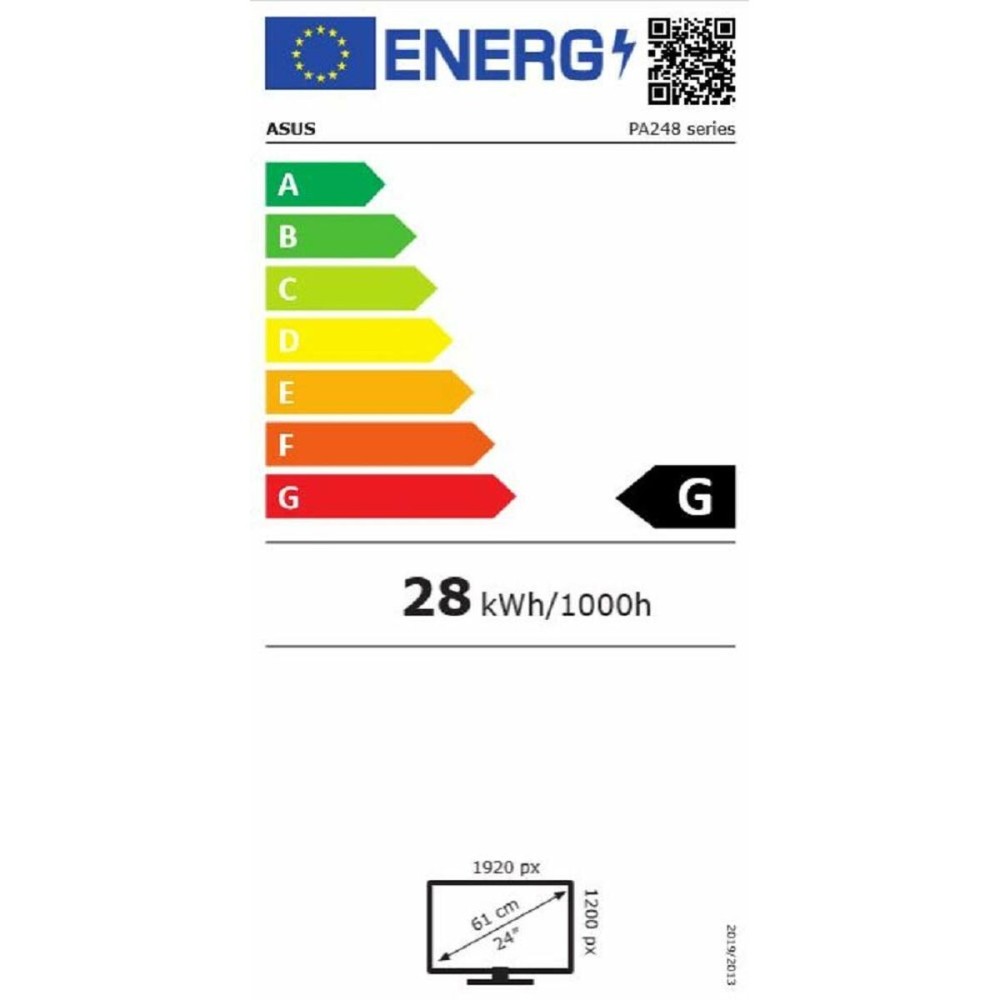 Écran Asus PA248QV WUXGA 24" 24,1" 75 Hz 60 Hz IPS