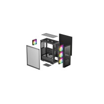 ATX Semi-tower Box DEEPCOOL MATREXX55 V4 C Black