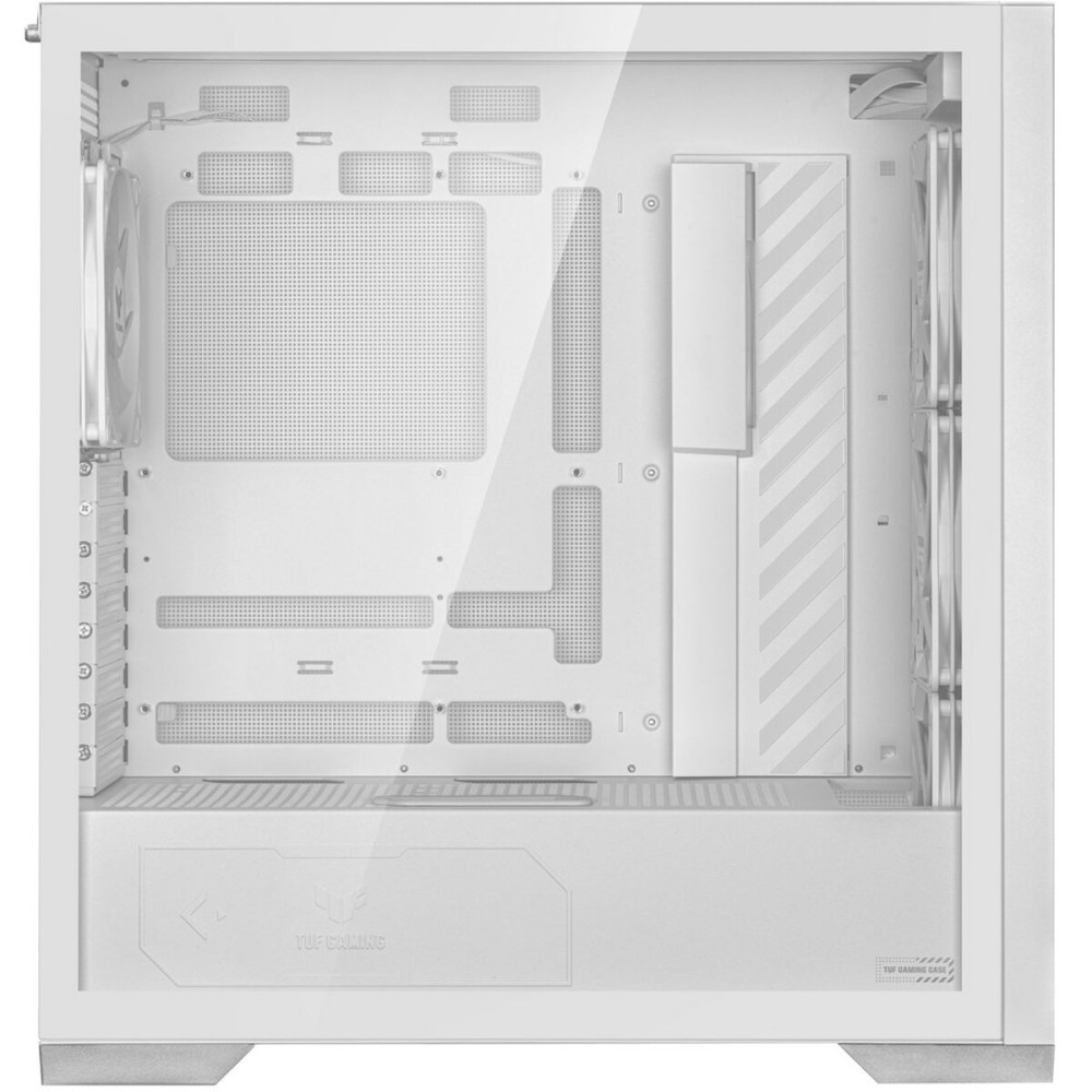 Boîtier ATX semi-tour Asus TUF GAMING GT302 TG ARGB Blanc Multicouleur