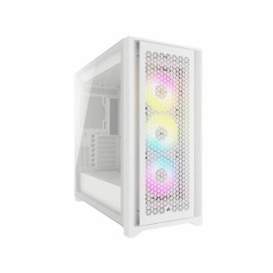 Boîtier ATX semi-tour Corsair 5000D RGB Blanc Multicouleur