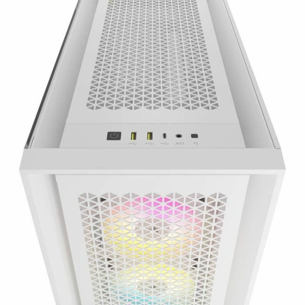 Boîtier ATX semi-tour Corsair 5000D RGB Blanc Multicouleur