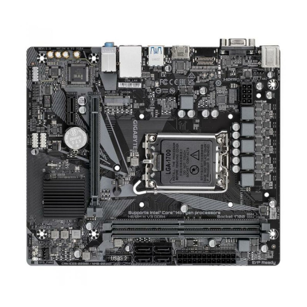 Carte Mère Gigabyte H610M H V3 DDR4 LGA 1700 INTEL H610 EXPRESS