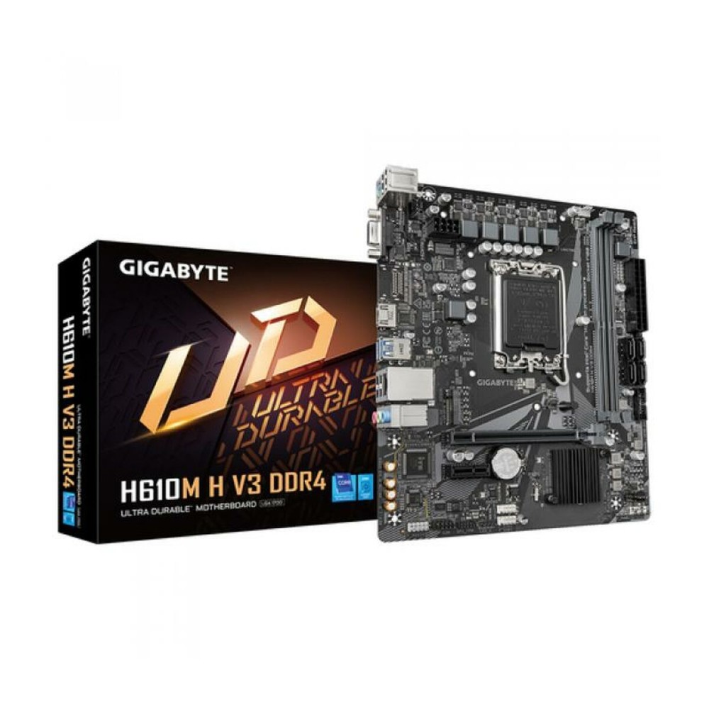 Carte Mère Gigabyte H610M H V3 DDR4 LGA 1700 INTEL H610 EXPRESS