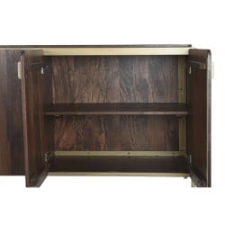 Buffet DKD Home Decor Marron Acier Bois de manguier 160 x 40 x 81 cm