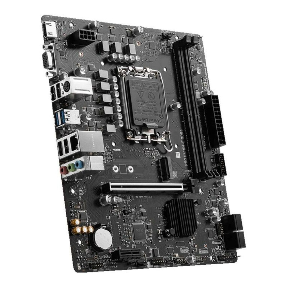 Carte Mère MSI PRO H610M-E DDR4 LGA 1700 H610 INTEL H610 DDR4 mATX