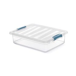 Boîte Multiusage Domopak Living Katla Transparent polypropylène 8 L (39 x 29 x 10,5 cm)