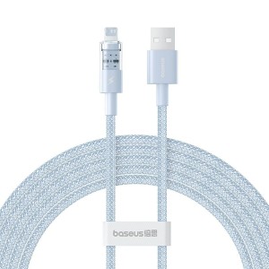 Câble USB vers Lightning Baseus P10373003311-01 Bleu 2 m