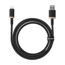 USB auf Lightning Verbindungskabel Baseus P10377801U01-00 Schwarz Gold 1 m