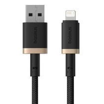 USB auf Lightning Verbindungskabel Baseus P10377801U01-00 Schwarz Gold 1 m