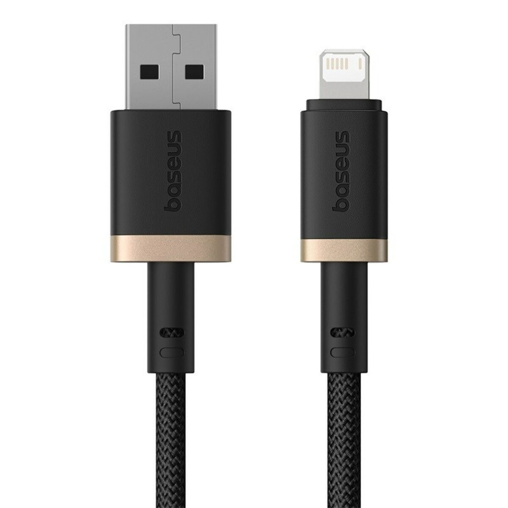 USB auf Lightning Verbindungskabel Baseus P10377801U01-00 Schwarz Gold 1 m