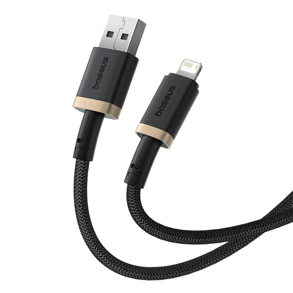 USB auf Lightning Verbindungskabel Baseus P10377801U01-00 Schwarz Gold 1 m