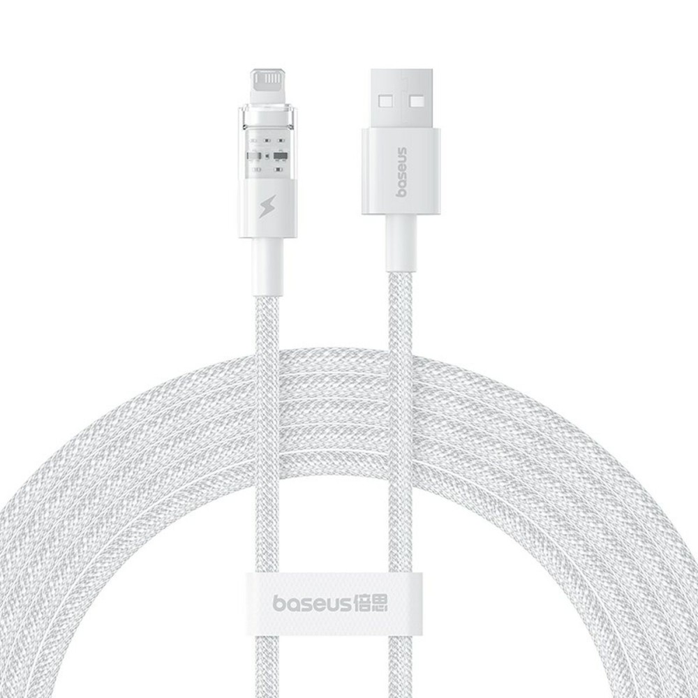 USB auf Lightning Verbindungskabel Baseus P10373003211-01 Weiß 2 m