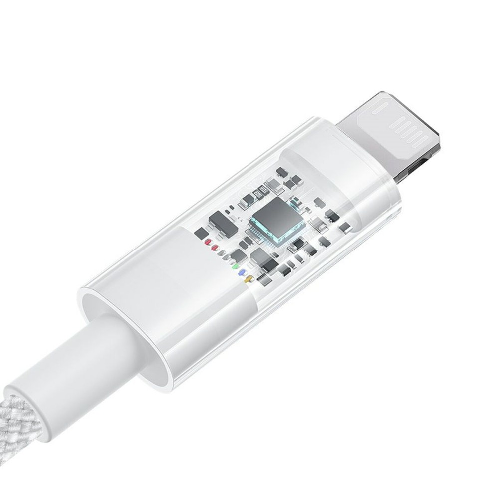 USB auf Lightning Verbindungskabel Baseus P10373003211-01 Weiß 2 m