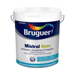 Paint Bruguer mistral 5586674 Black White 4 L