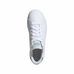 Sports Shoes for Kids Adidas Advantage White