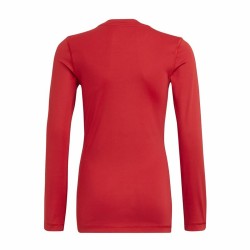 Maillot de Football à Manches Courtes pour Enfants Adidas Techfit Top Rouge