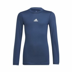 Kurzarm Fußballshirt für Kinder Adidas Techfit  Blau