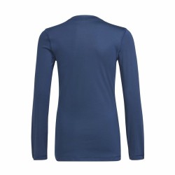 Maillot de Football à Manches Courtes pour Enfants Adidas Techfit  Bleu