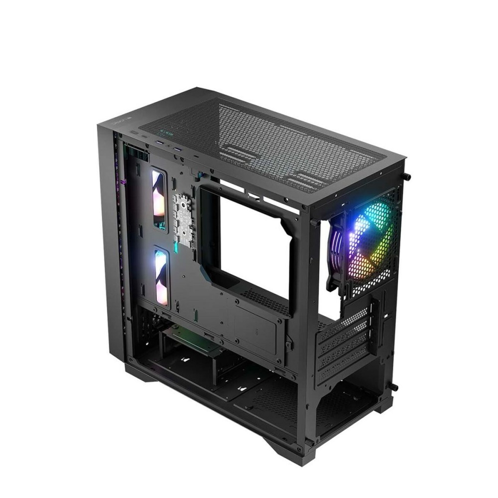 ATX Semi-Tower Gehäuse Logic AM-DART-PRO-ARGB-10 Schwarz
