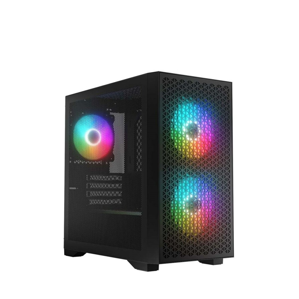 ATX Semi-Tower Gehäuse Logic AM-DART-PRO-ARGB-10 Schwarz