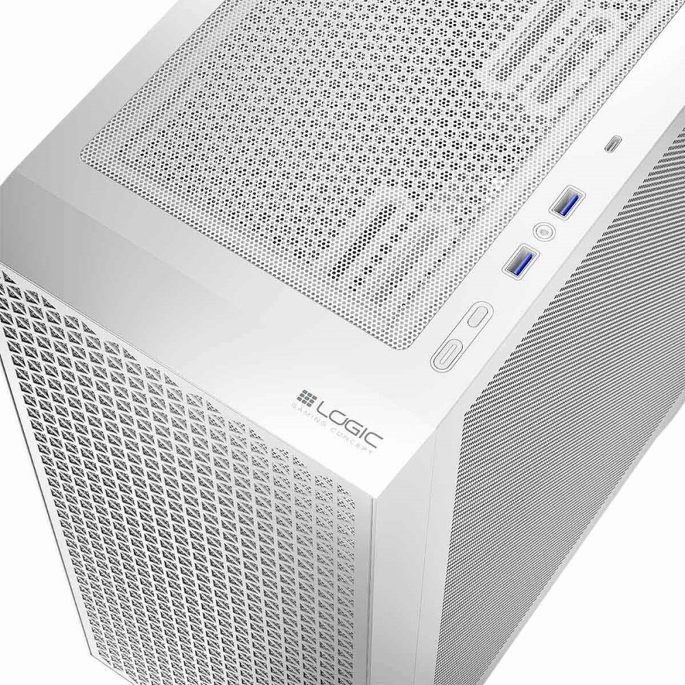 ATX Semi-Tower Gehäuse Logic AT-DART-PRO-0000-20 Weiß